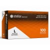 Stellar Deluxe Nitrile Disposable Gloves- Orange, 8 mil Powder Free