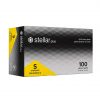 Stellar Plus Nitrile Exam Gloves- 5 mil,  Black, Powder Free