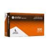 Stellar Deluxe Nitrile Disposable Gloves- Orange, 8 mil Powder Free