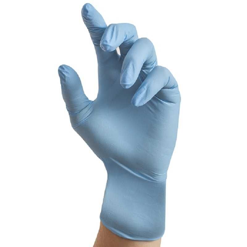 Stellar Select Nitrile Gloves- 3 mil Blue, Powder Free - Image 5