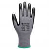 Stellar Nitrile Coated Gloves, Polyester Liner- Black