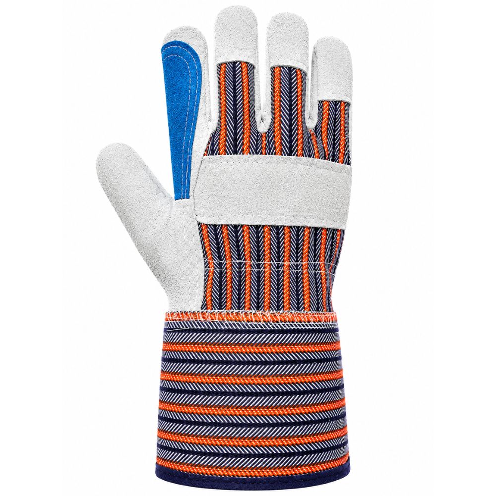 Stellar Split Leather Fitters Gloves, Double Palm