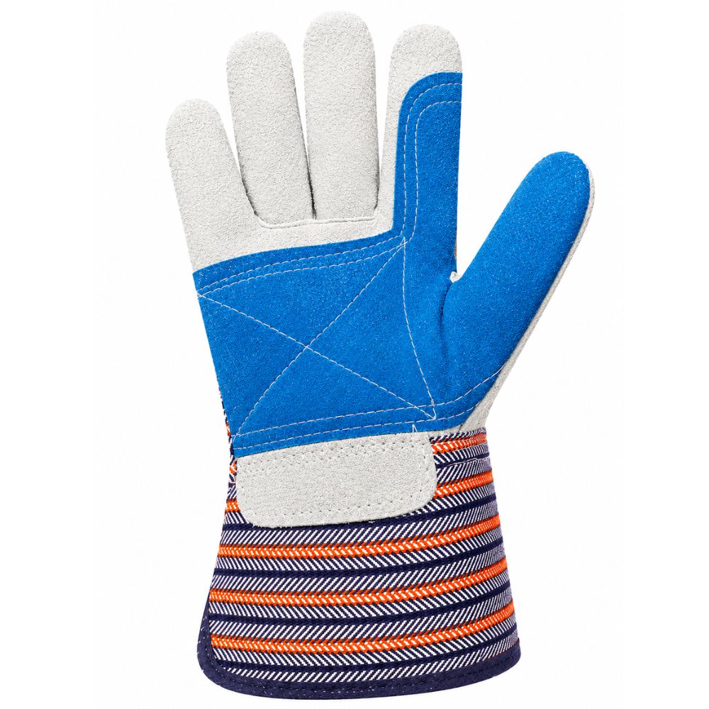 Stellar Split Leather Fitters Gloves, Double Palm - Image 2