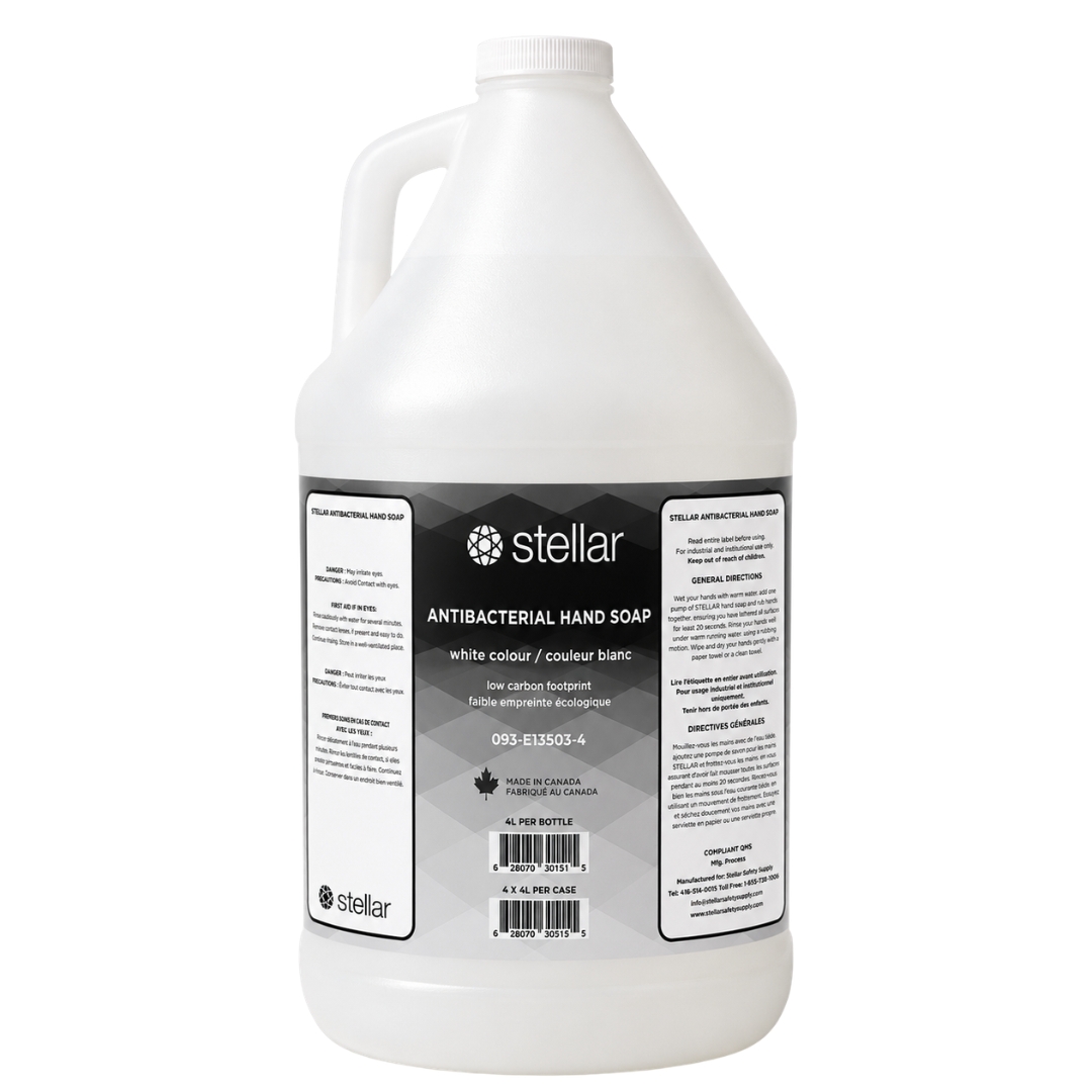 Stellar Hand Soap, Antibacterial, White