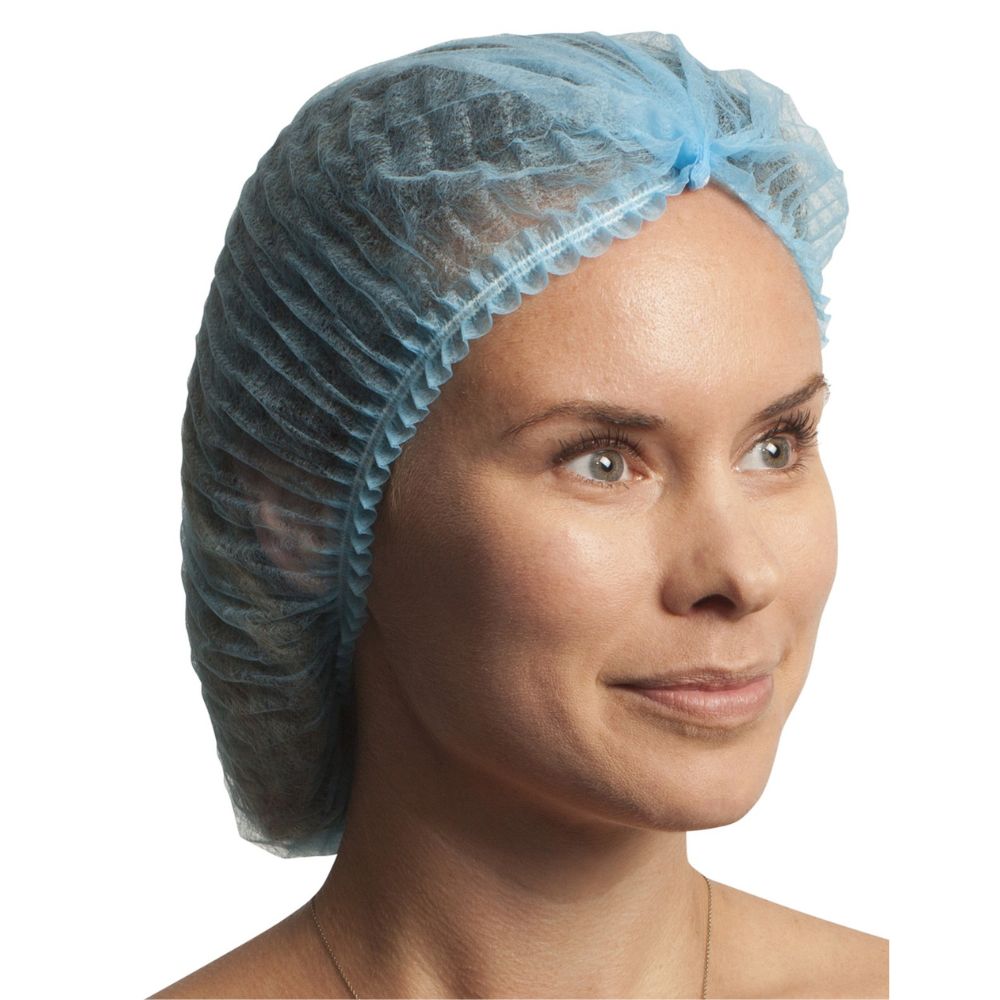 Stellar Pleated Bouffant Caps, Latex Free - Image 2