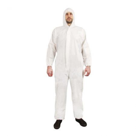 Stellar Microporous Coveralls with Elastics & Hood
