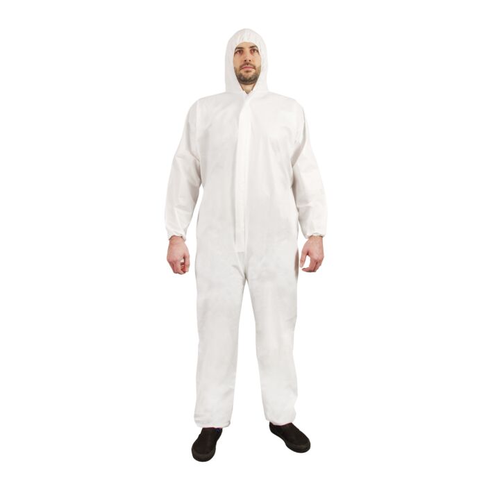 Stellar Microporous Coveralls with Elastics & Hood