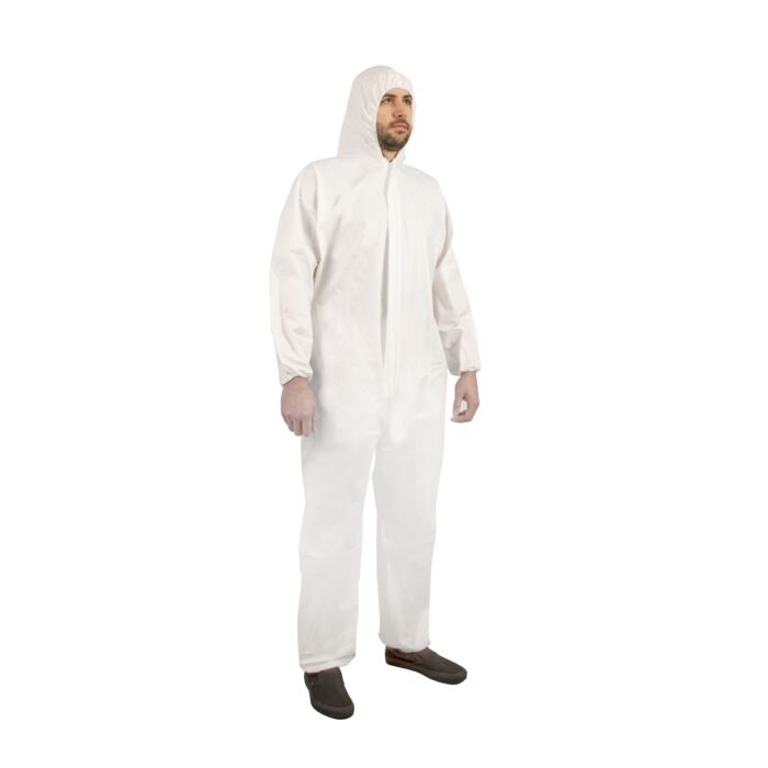 Stellar Microporous Coveralls with Elastics & Hood - Image 2
