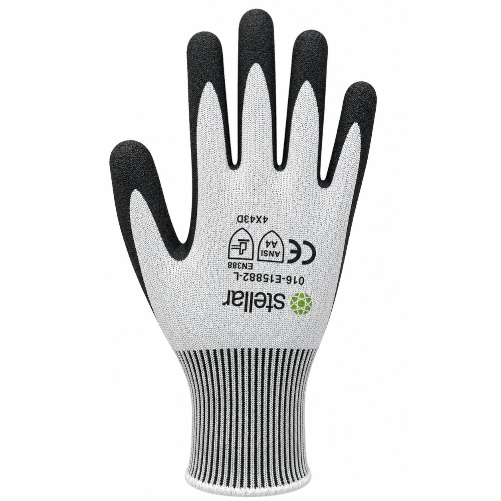 Stellar Nitrile Coated Gloves- ANSI Cut Level 4