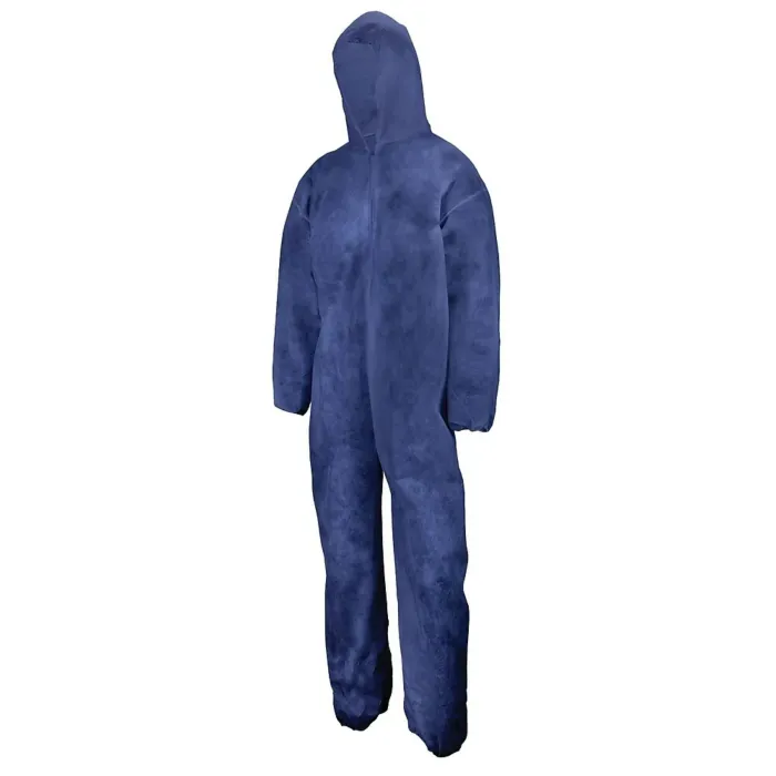 Stellar Polypropylene Coveralls with Elastics & Hood - Image 2