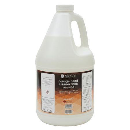 Stellar Hand Soap, Orange w Pummice- 4L / Bottle