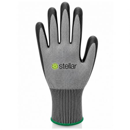 Stellar Nitrile Coated Gloves- ANSI Cut Level 2, Abrasion Level 4